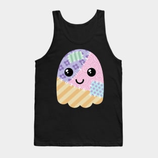 Patchwork ghost Tank Top